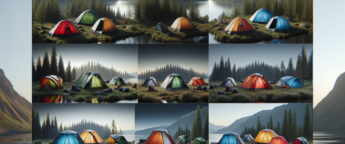 Lightweight backpacking tents;