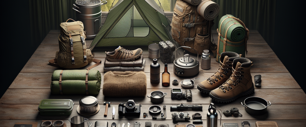 Minimalist camping gear for beginners;