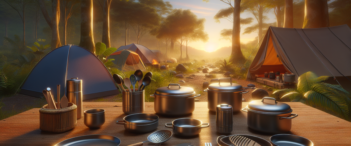 Eco-friendly camping cookware;