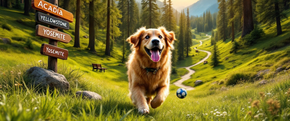 National parks that allow dogs, best national parks for dog-friendly hikes, pet policies in national parks, top dog-friendly national park trails, visiting national parks with dogs